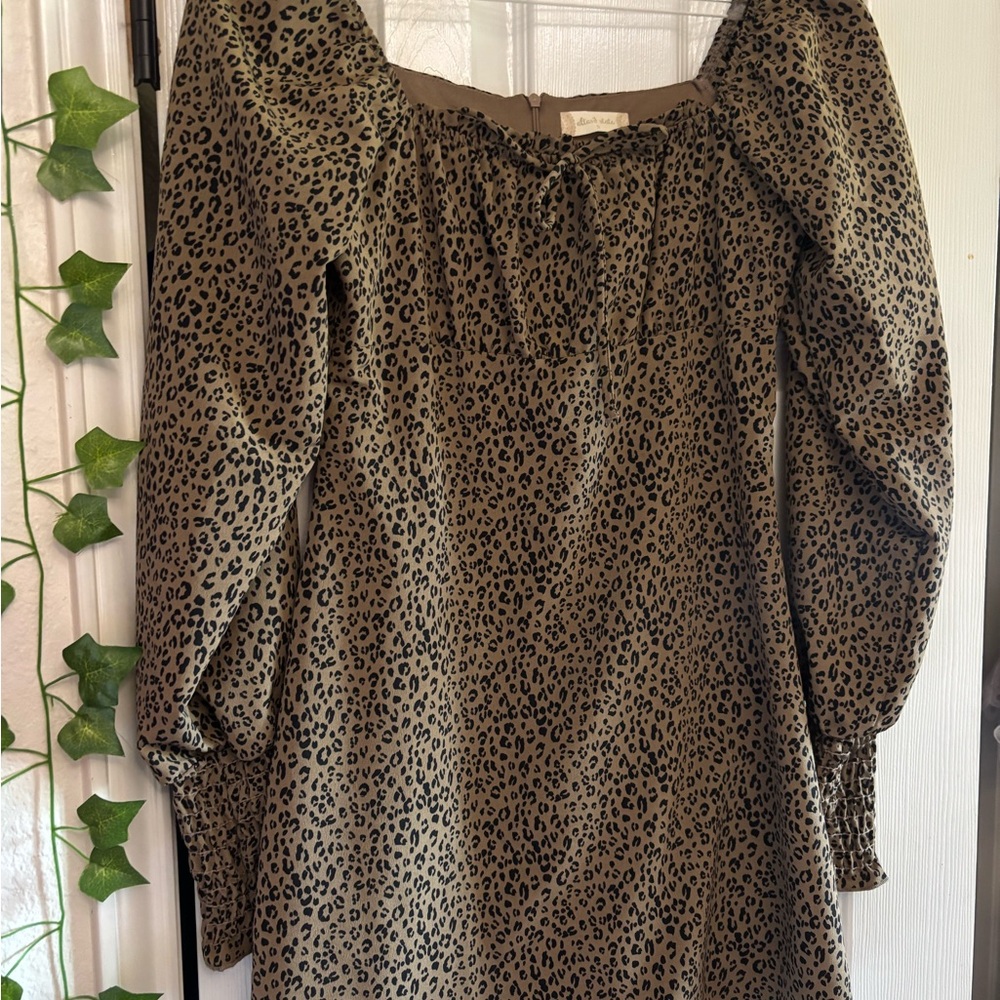 Altar'd State Leopard Print Dress